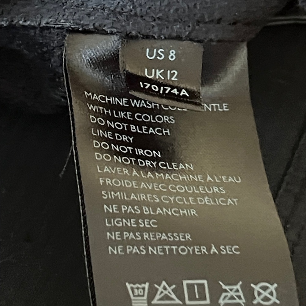 Free People Vegan Leather Flare Pants Black - Picture 11 of 14
